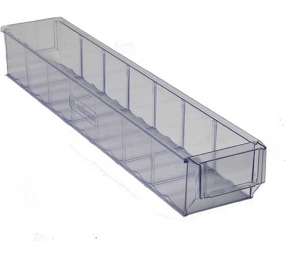 Изображение товара Лоток кассетницы СТАРКИТ 3,6 л, прозрачный, длинный, узкий LP50-91