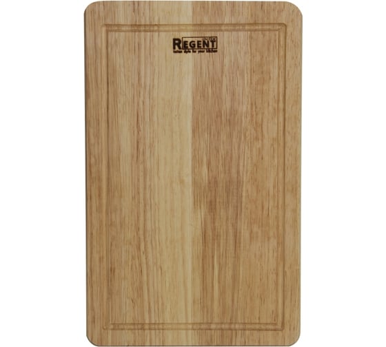 Изображение товара Прямоугольная разделочная доска Regent Inox Bosco без ручки 31x22.5x1.5 см 93-BO-2-03