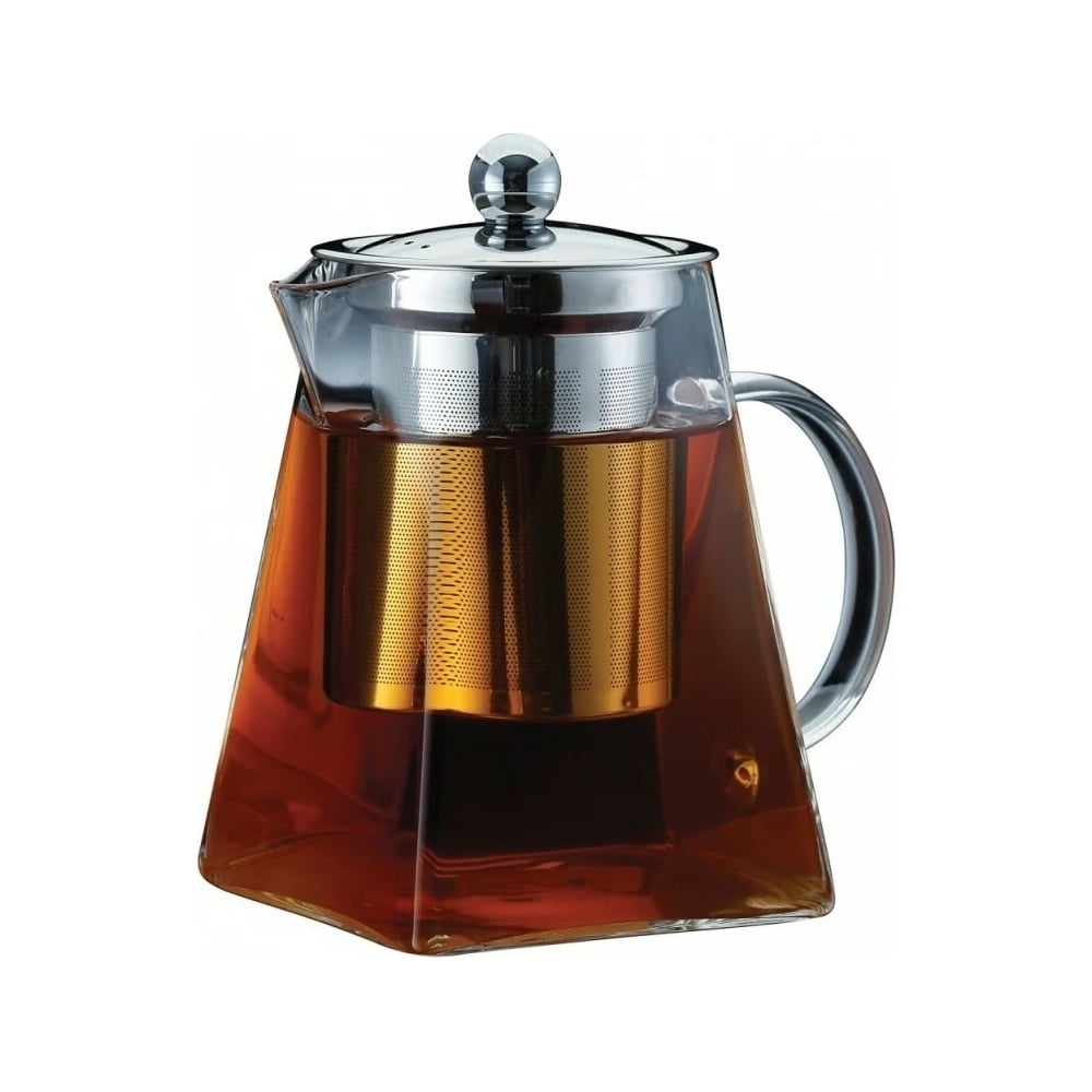 Стеклянный заварочный чайник Regent inox - 93-FR-TEA-02-950