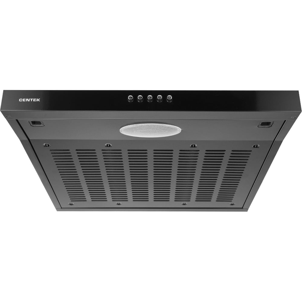 Вытяжка Centek козырьковая, ширина 60 см, 350 м3/час (120 Вт), 3 скорости, LED CT-1801-60 Black