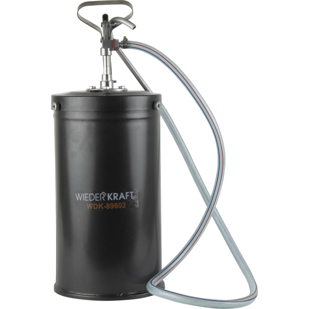 Ручная установка для маслораздачи WIEDERKRAFT установка для сбора отработанного масла wiederkraft