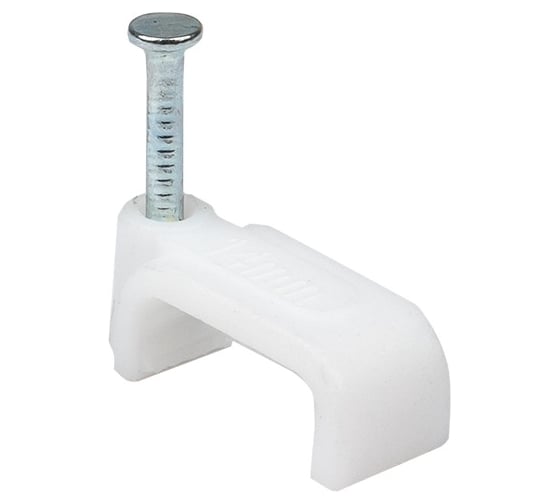 Изображение товара Крепежная квадратная скоба (плоская) EKF PROxima 14 мм, 50 шт. plcn-ss-14