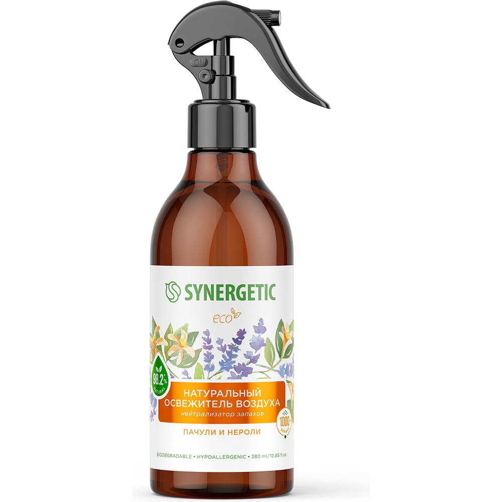 Изображение товара Освежитель воздуха SYNERGETIC Пачули и нероли 380 мл 900003
