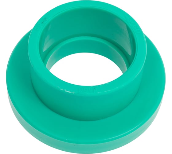 Изображение товара Втулка под фланец Blue Ocean полипропиленовая (без прокладки) 50 мм, зеленая PPRF/FLA-50(G)