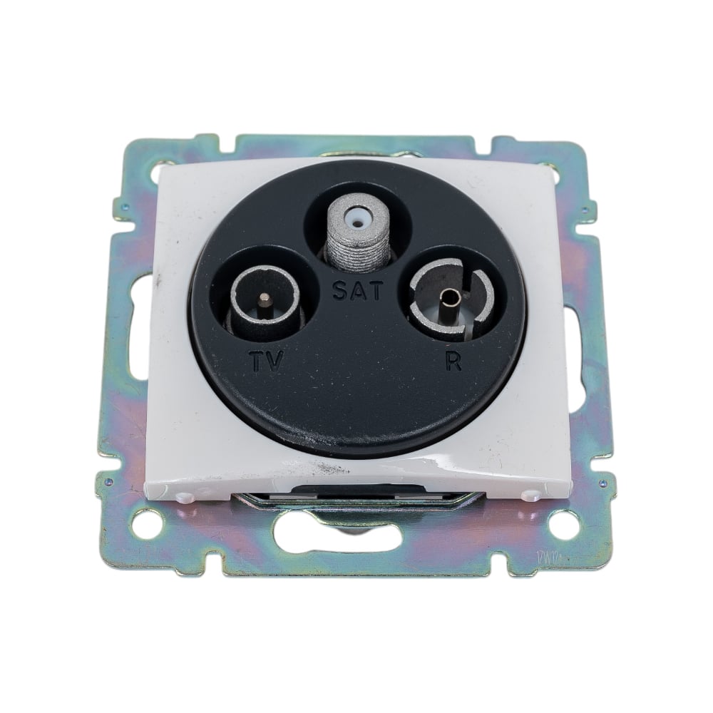 Изображение товара Розетка Legrand TV FM SAT Valena оконечная белая для телевизора и спутников