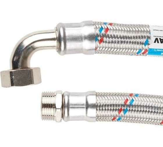 Изображение товара Гибкая подводка для станций водоснабжения AV Engineering гайка 1" - штуцер 1", 60 см AVE21660