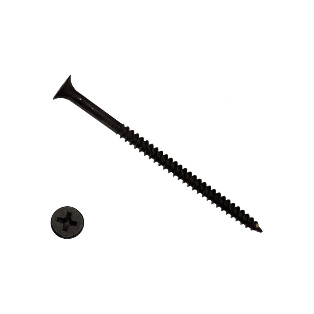 Изображение товара Универсальный саморез КРЕП-КОМП черный 4,2х70, 3000 шт