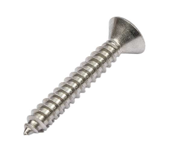 Изображение товара Универсальный саморез КРЕП-КОМП потайной, PH, DIN 7982, нержавейка А2, 4,8х32, 500 шт. спн4832