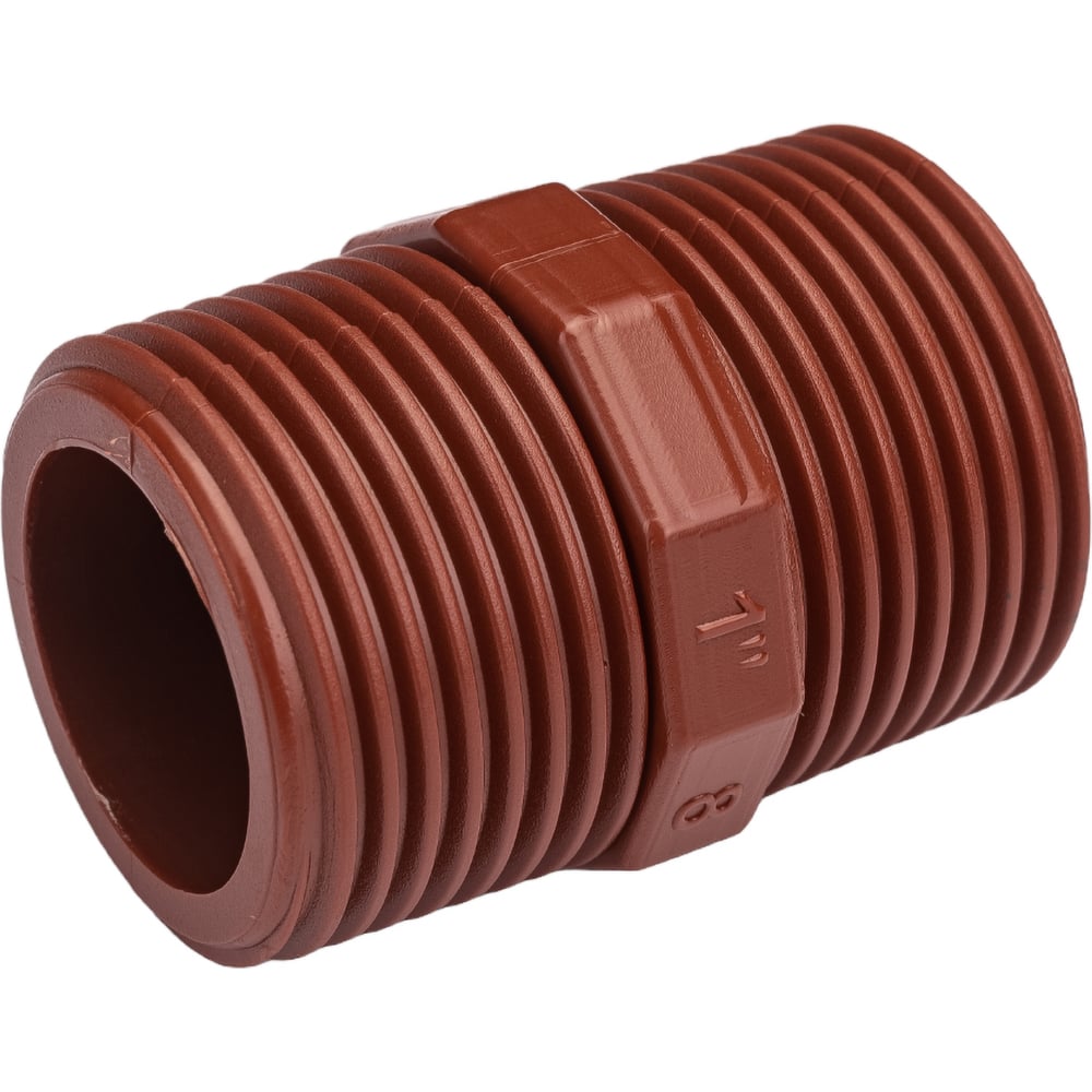 Изображение товара Ниппель ПП AV Engineering 1 с наружной резьбой AVE159011 для систем водоснабжения