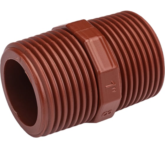 Изображение товара Ниппель ПП AV Engineering 1" с наружной резьбой AVE159011