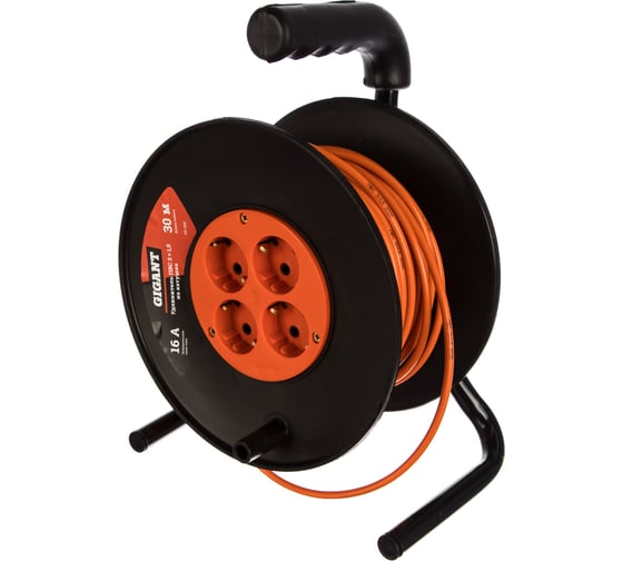 Изображение товара Удлинитель Gigant ПВС 3x1,5 30м на катушке 80072