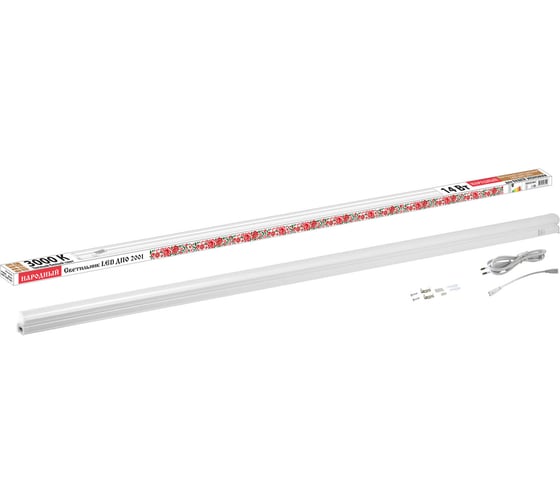 Изображение товара Светильник TDM ELECTRIC LED ДПО 2001 14 Вт, 3000К, IP40, Народный SQ0329-0852