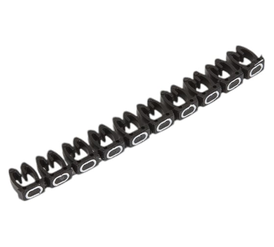 Изображение товара Кабельные маркеры - символ "0" черный TDM ELECTRIC 4 мм2, упаковка 100 штук SQ0534-0031