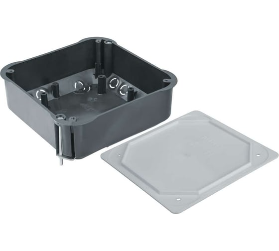 Изображение товара Распаечная коробка Navigator 93 765 nss-db-hw-115-115-45-bl скрытая металлические лапки с крышкой 93765