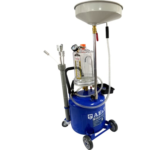 Изображение товара Установка замены масла AE&T 38 л, щупы+предкамера+воронка TF-6238TPG