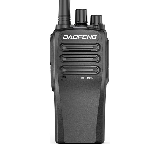 Изображение товара Рация Baofeng BF-1909, 3800 мАч, 400-470 МГц, 16 каналов, 10 Вт 00029149