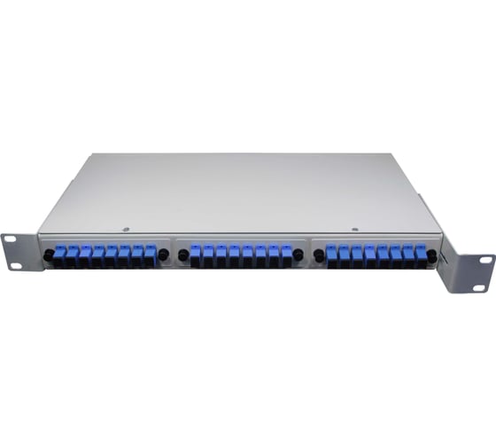 Изображение товара Оптический стоечный кросс Retic на 24 портов SC UPC в сборе CROSSO-24SC-U