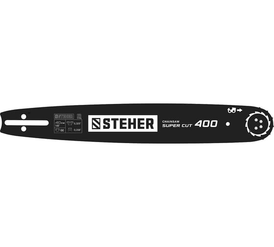 Изображение товара Шина STEHER type B, шаг 0.325", паз 1.5 мм, 40 см 75202-40