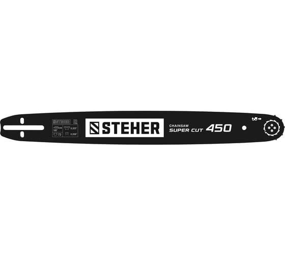 Изображение товара Шина STEHER type B, шаг 0.325", паз 1.5 мм, 45 см 75202-45