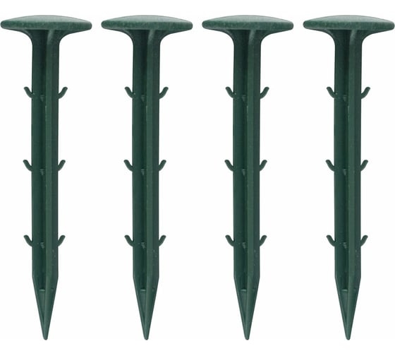 Изображение товара Садовые крепежные гвозди МУЛЬТИДОМ 4 шт., 10.5 см, 2 цвета VL83-240