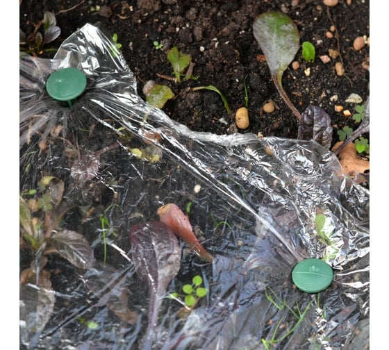 Изображение товара Садовые крепежные гвозди МУЛЬТИДОМ 4 шт., 15 см, 2 цвета VL83-241