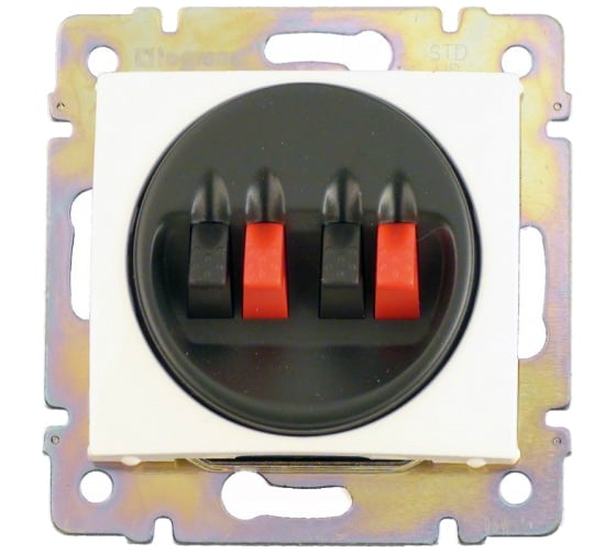 Изображение товара Розетка Legrand для акустической системы Legrand Valena слоновая кость 695621