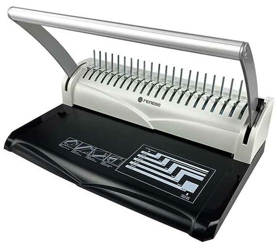 Изображение товара Переплетная машина для пластиковой пружины ГЕЛЕОС БП-13+ БП13п