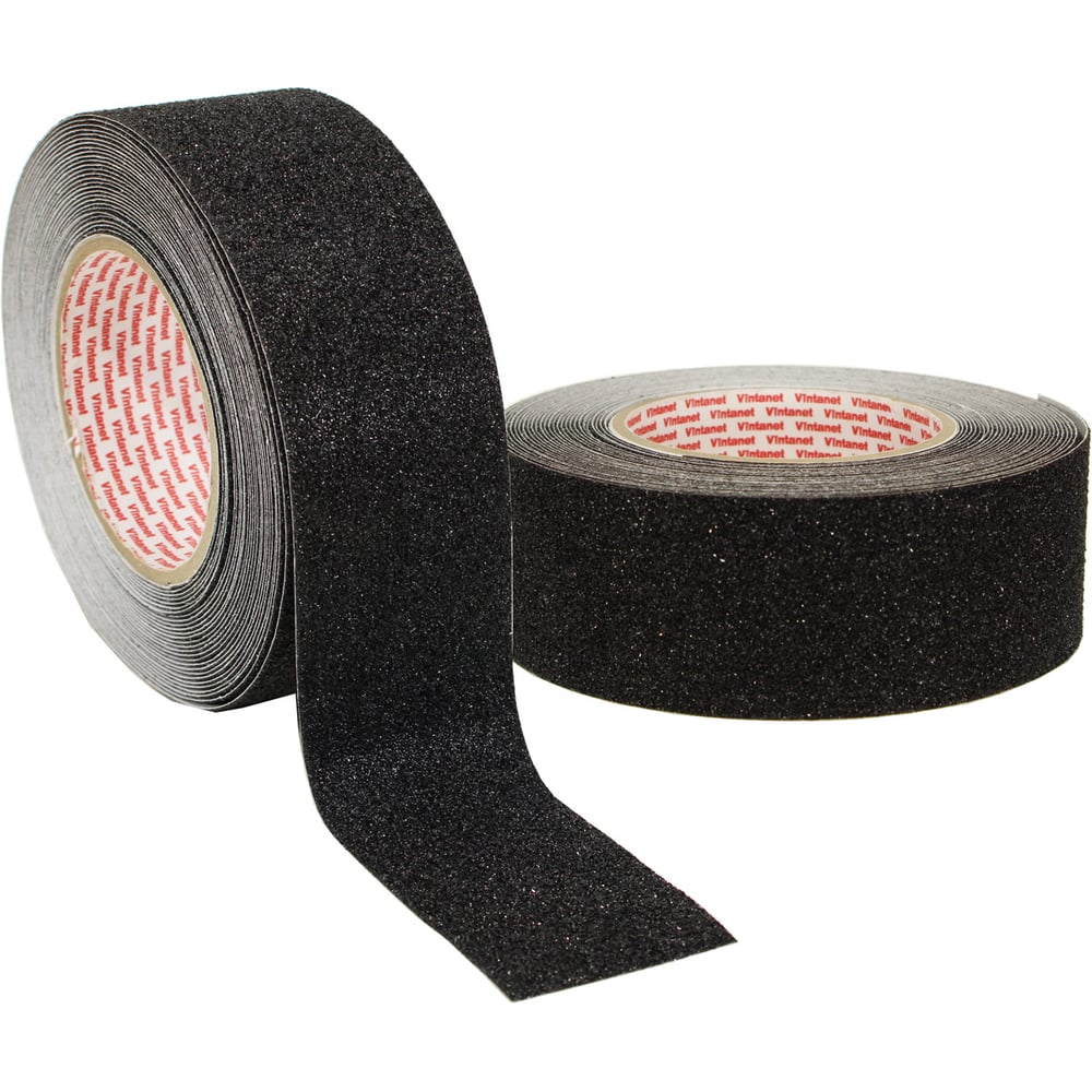 Изображение товара Противоскользящая лента Vintanet AS60 средней зернистости 50мм 10м черная