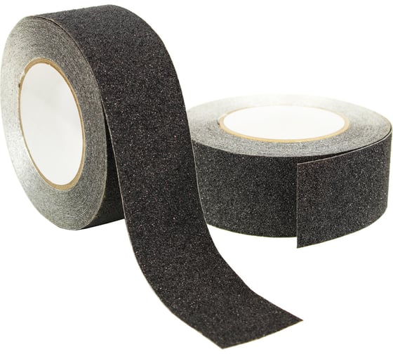 Изображение товара Противоскользящая лента на алюминевой основе Vintanet ASA60, средней зернистости, черная, 50мм х 10м ASA605010B