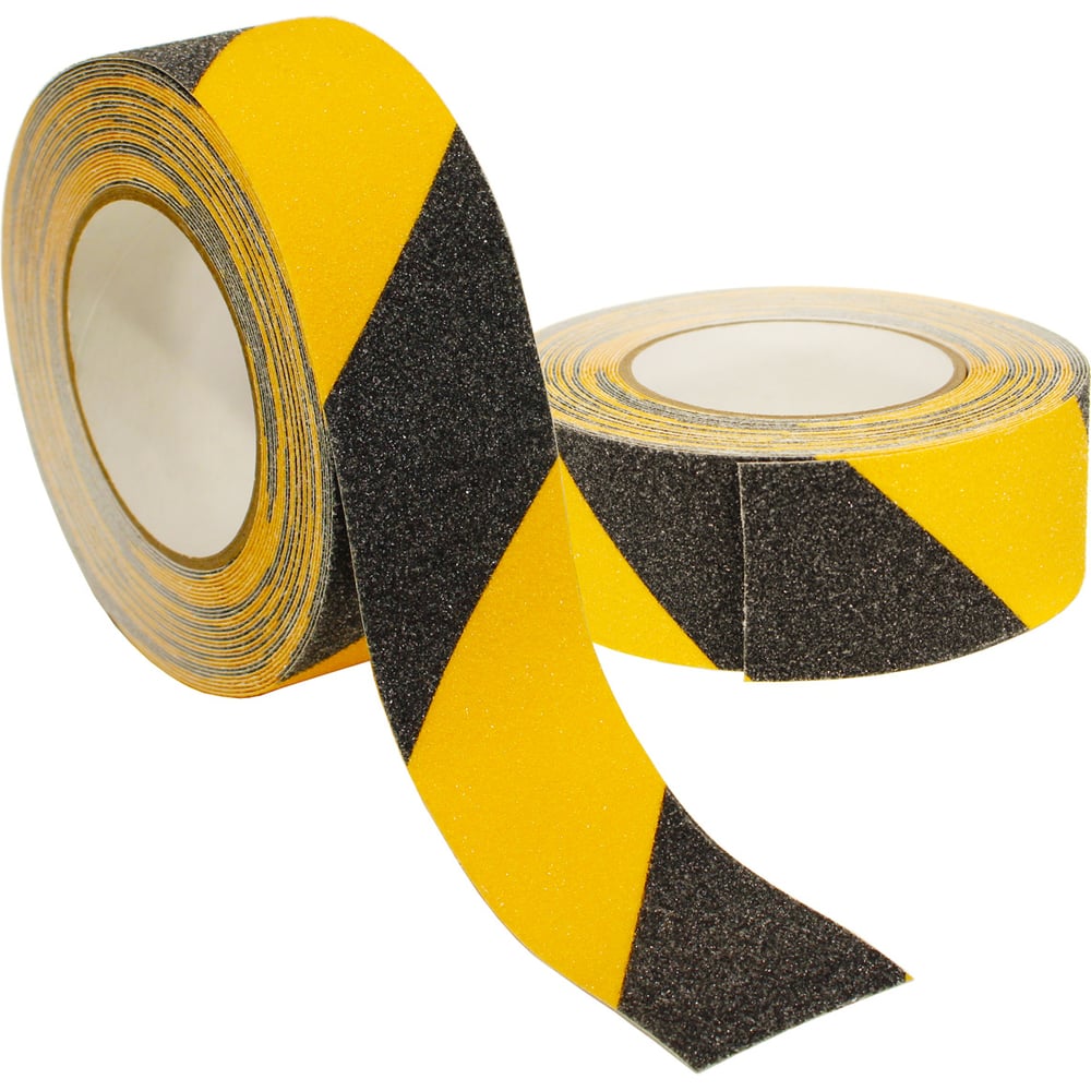 Противоскользящая лента VINTANET лента клейкая противоскользящая черно желтая 25 мм х 5м matrix