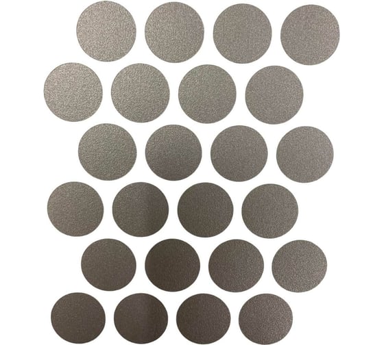Изображение товара Самоклеющаяся заглушка Локри D-20 мм, металлик, 24 шт. 106772