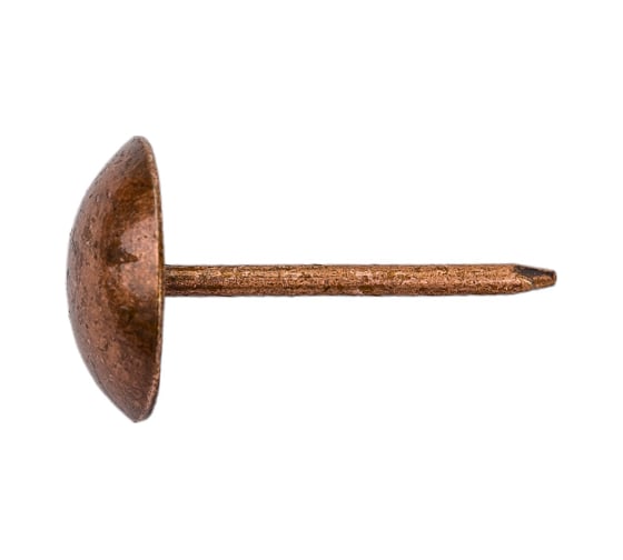 Изображение товара Мебельный гвоздь Локри 1,2x20, медь, 100 шт. ГМ медь