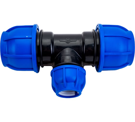 Изображение товара Компрессионный переходной тройник TEBO ПНД 63x40x63 017031135