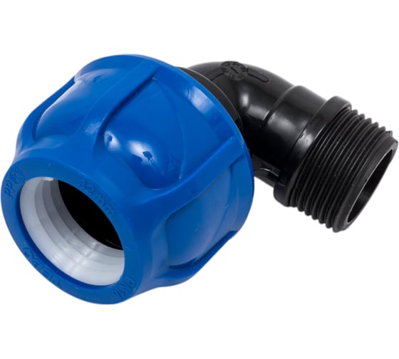 Изображение товара Компрессионный отвод TEBO ПНД нар. резьба 32x1" T-ПНД.О.5.32-1.CN