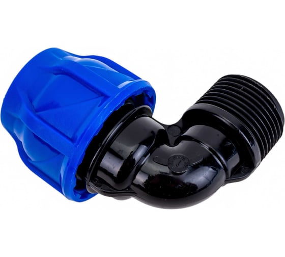 Изображение товара Компрессионный отвод TEBO ПНД нар. резьба 20x3/4" T-ПНД.О.5.20-34.CN