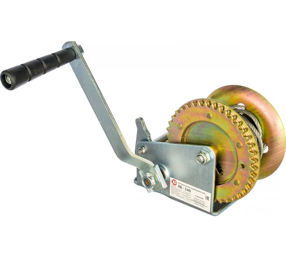 Изображение товара Ручная барабанная лебедка Калибр ЛБ-540 00000024556