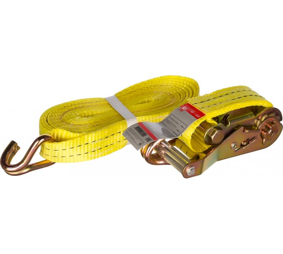 Изображение товара Стяжные грузовые ремни стропы Калибр СГ-2/6  00000024559