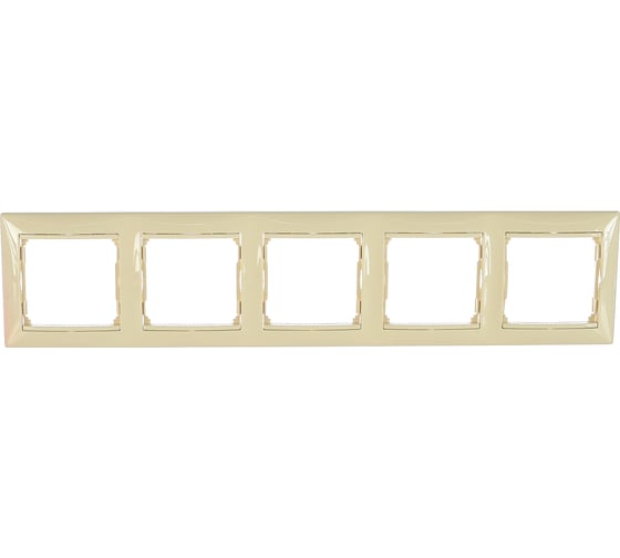 Изображение товара Рамка Legrand 5 постов Valena слоновая кость 774355