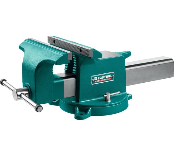 Изображение товара Стальные слесарные тиски KRAFTOOL Steel 250 мм 32701-250