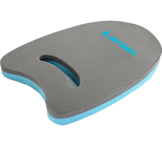 Изображение товара Доска для плавания Larsen AquaFitness YP-07 цельный материал, графит/бирюзовый 4690222166378