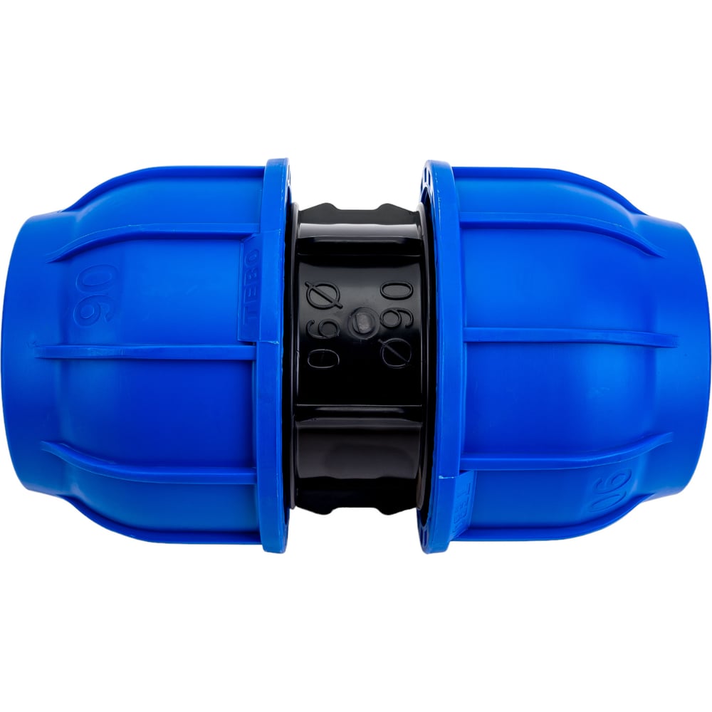 Изображение товара Компрессионная муфта TEBO ПНД соединительная 90x90 T-ПНД