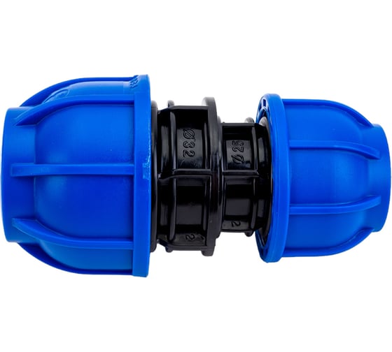 Изображение товара Компрессионная муфта TEBO ПНД переxодная 32x25 T-ПНД.М.0.32-25.CN