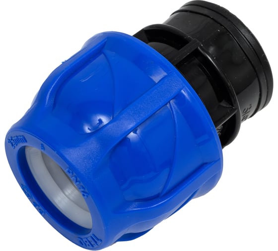 Изображение товара Компрессионная муфта TEBO ПНД вн. резьба 25x3/4" T-ПНД.М.4.25-34.CN