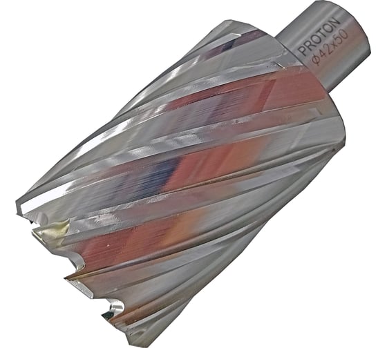 Изображение товара Сверло корончатое PROTON d42мм (h=50) HSS Т0000027153