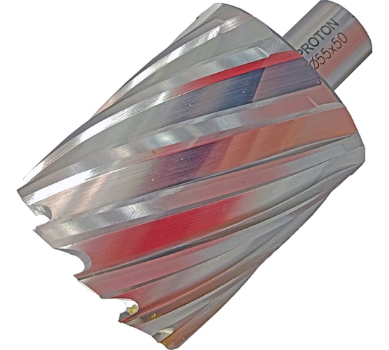 Изображение товара Сверло корончатое PROTON d55мм (h=50) HSS Т0000025384