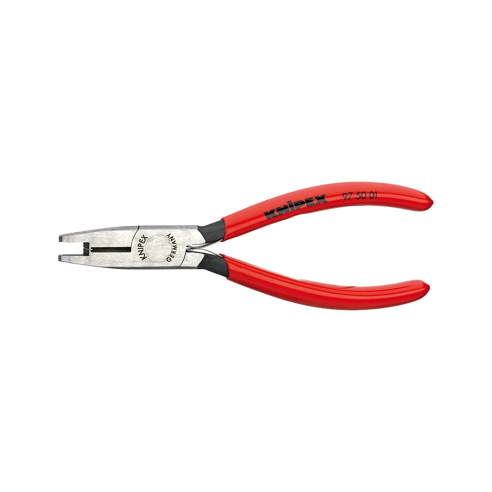 Изображение товара Профессиональный ручной обжимник KNIPEX KN-975001 для изолированных наконечников