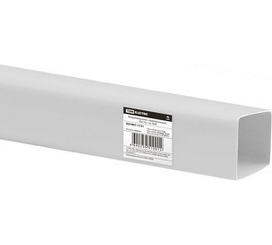 Изображение товара Воздуховод пластиковый прямоугольный 55x110 мм, 1 м TDM ELECTRIC SQ1807-1721