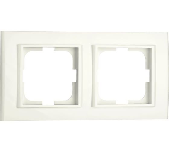 Изображение товара 2-местная рамка OVIVO MINA, крем, 401-020000-226
