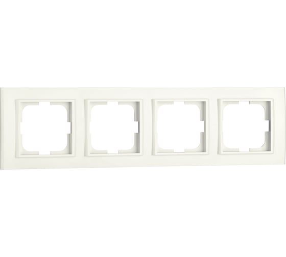 Изображение товара 4-местная рамка OVIVO MINA, крем, 401-020000-228