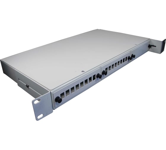 Изображение товара Пустой оптический стоечный кросс Retic на 8/16/24 порта SC (APC/UPC) CROSSO-0SC-A-U